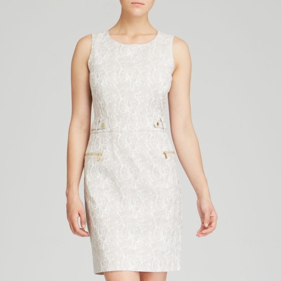 Calvin Klein Dresses & Skirts - Calvin Klein jacquard animal print sheath